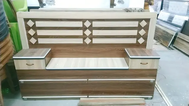 Settee with storage drawers – Living, Dining & Study by Varnika Furnitures and Aluminium Works, Lucknow